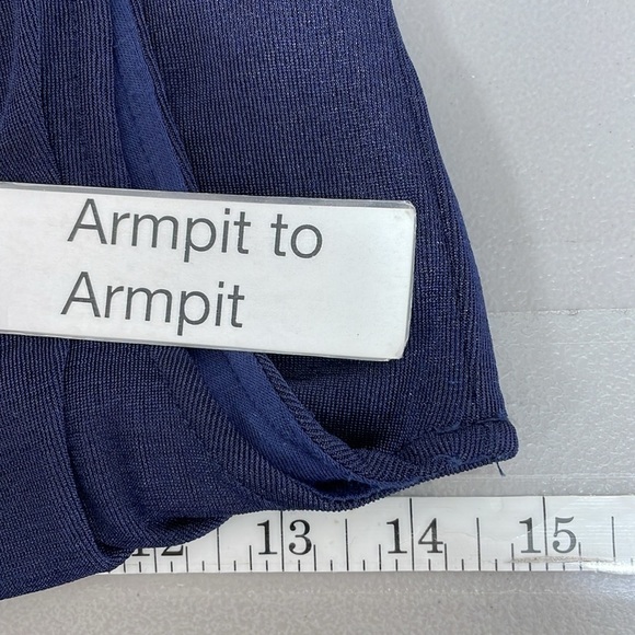 MINKPINK Dress Women's Small Blue Twist Sleeveless Bodycon Midi - Picture 12 of 15